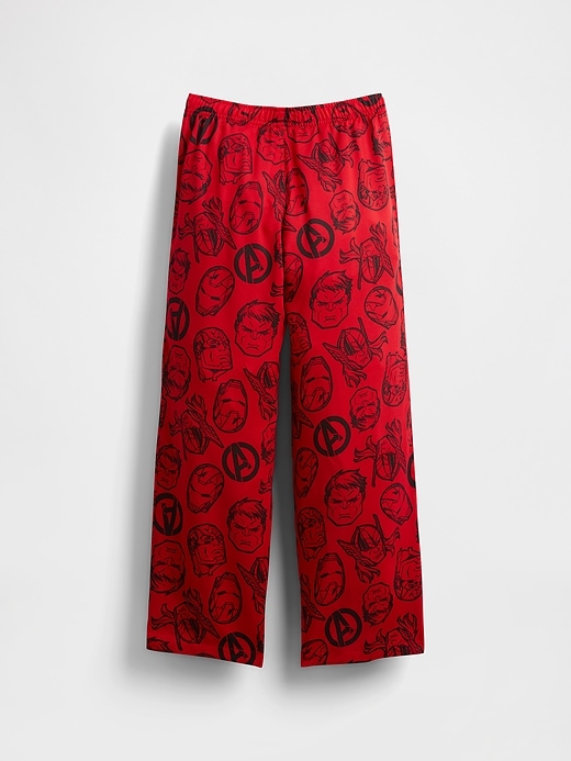 pantalon de pyjama en flanelle recyclée marvel pour enfants