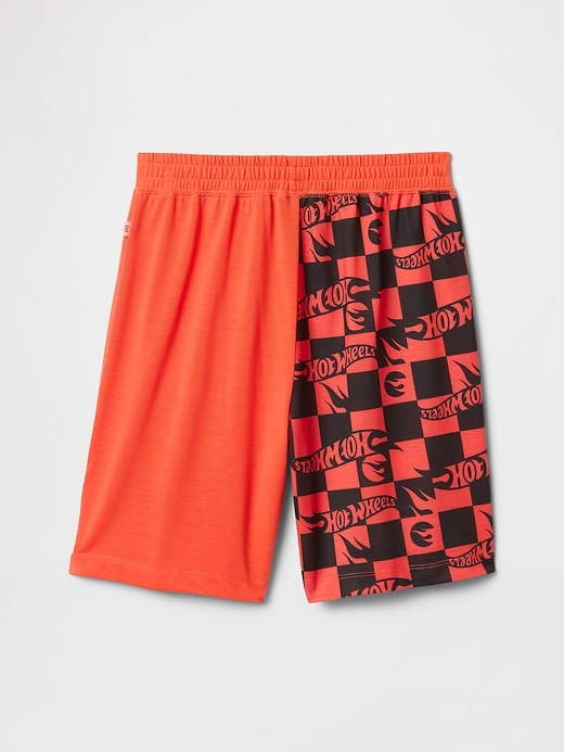short de pyjama recyclé hot wheels pour enfants