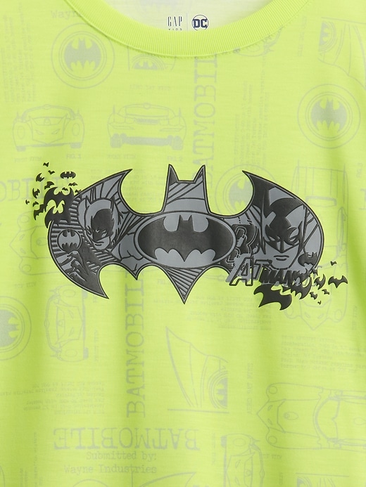 ensemble short de pyjama batman recyclé pour enfants
