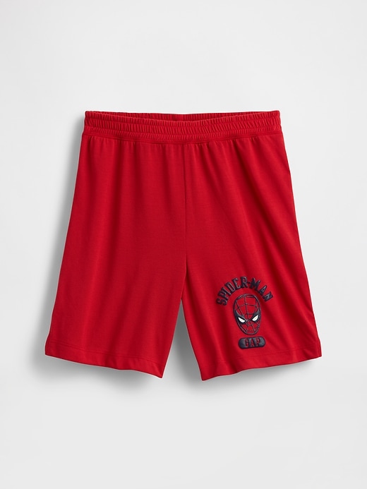 short de pyjama recyclé marvel spider-man pour enfants
