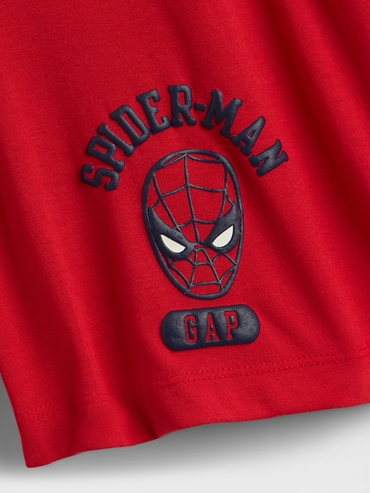 short de pyjama recyclé marvel spider-man pour enfants