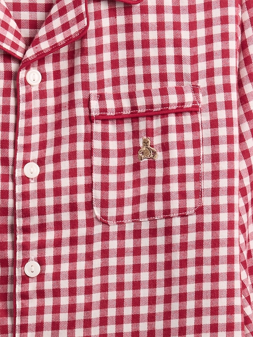 ensemble pyjama en flanelle recyclée pour enfants