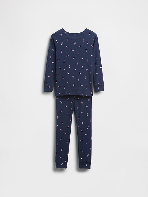 ensemble pyjama de noël en coton bio brossé pour enfants et bébés