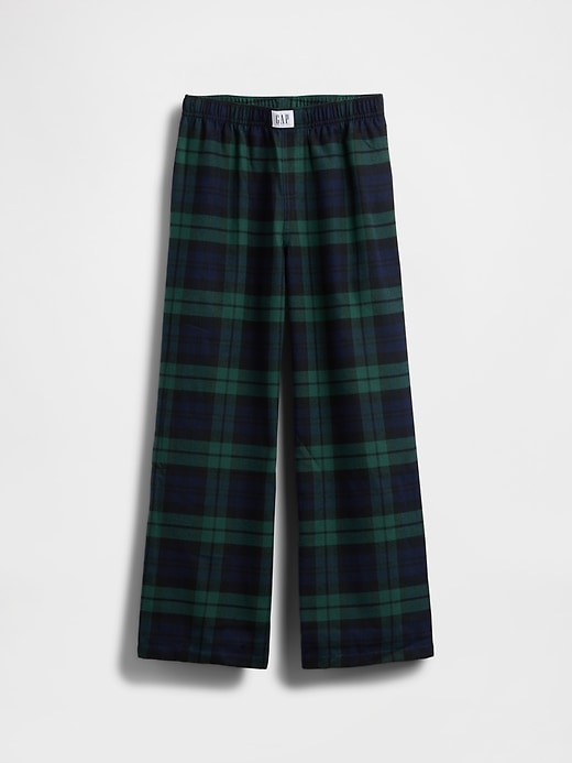 pantalon de pyjama en flanelle recyclée pour enfants