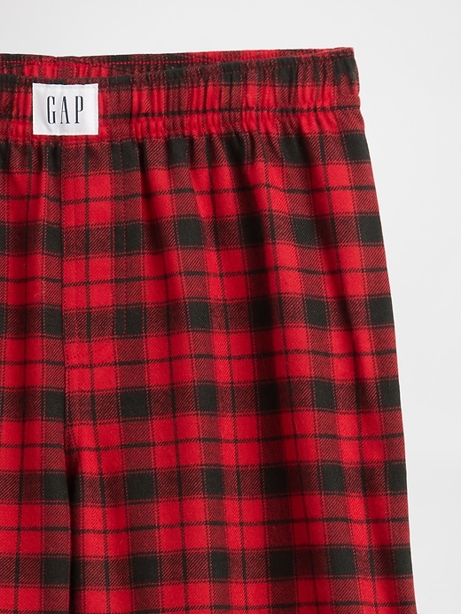 pantalon de pyjama en flanelle recyclée pour enfants