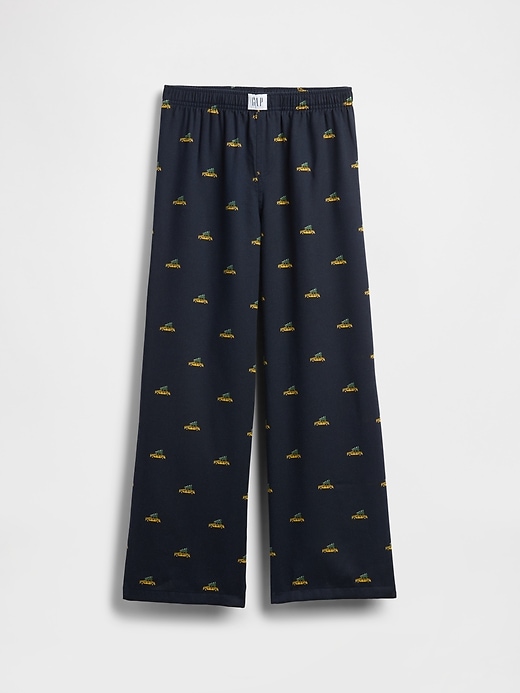 pantalon de pyjama en flanelle recyclée pour enfants