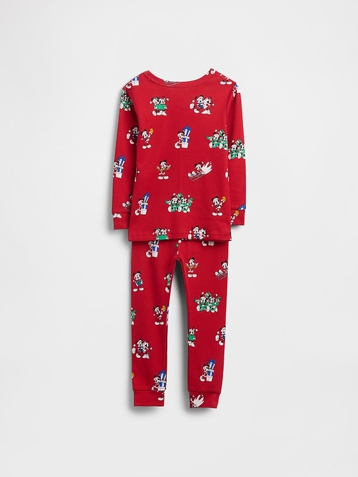 ensemble pyjama de noël gap × disney pour enfants et bébés en coton bio brossé