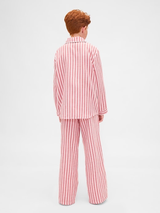 ensemble pyjama en flanelle recyclée pour enfants