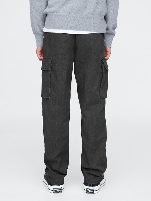 pantalon cargo en sergé pour enfants