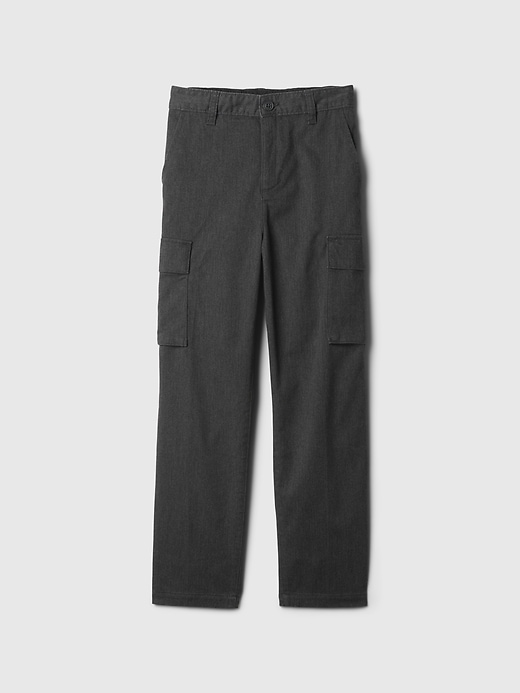 pantalon cargo en sergé pour enfants