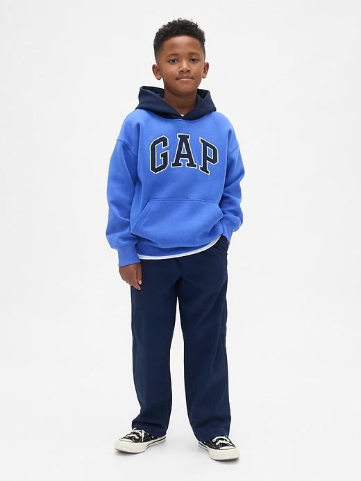 uniforme enfant décontracté pantalon kaki