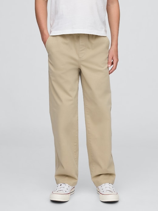 uniforme enfant décontracté pantalon kaki