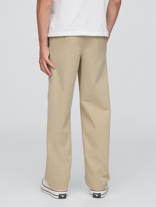 uniforme enfant décontracté pantalon kaki