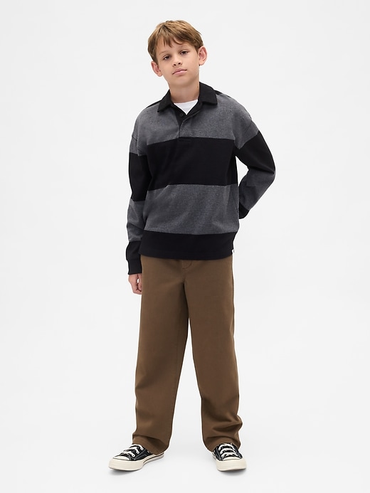 uniforme enfant décontracté pantalon kaki