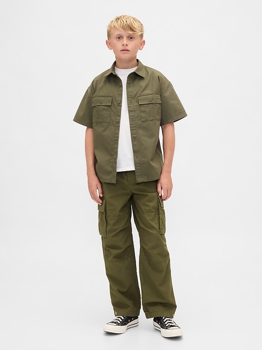 pantalon cargo facile pour enfants