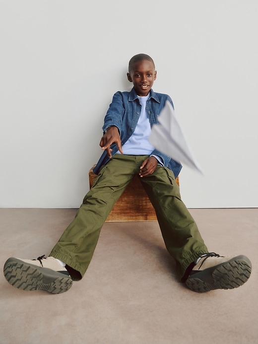 pantalon cargo facile pour enfants