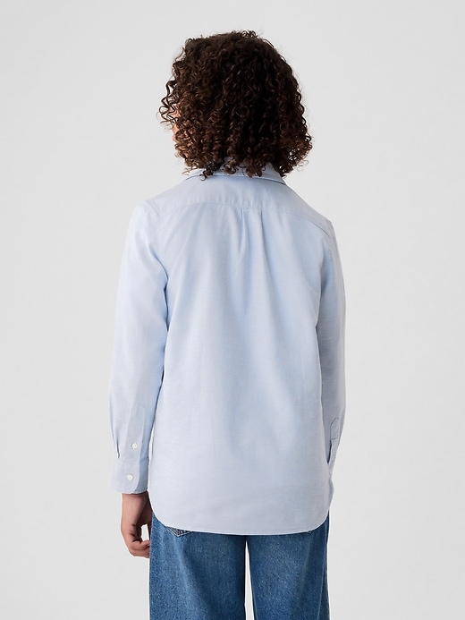 chemise oxford duniforme pour enfants