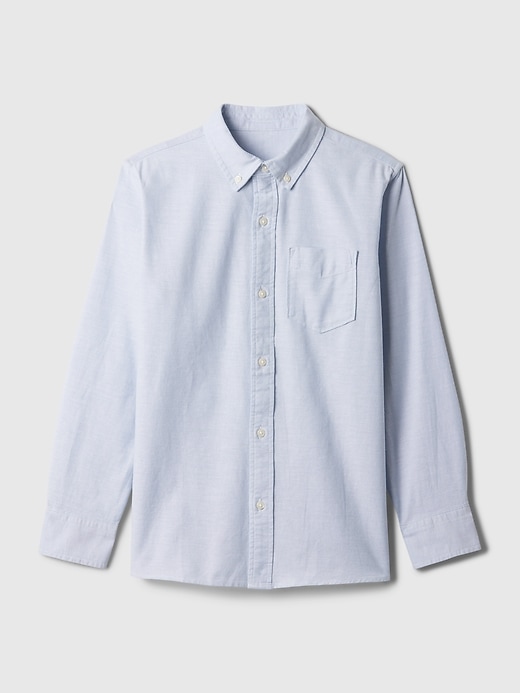 chemise oxford duniforme pour enfants