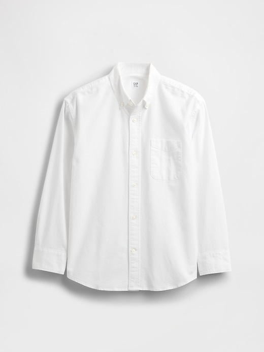 chemise oxford décontractée pour enfants
