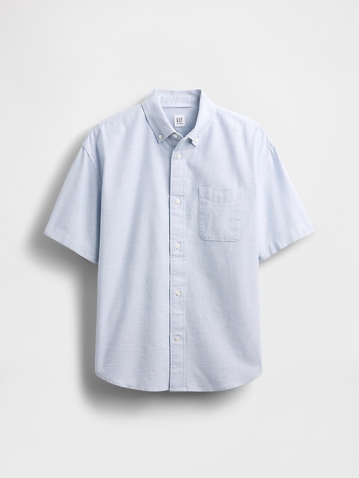 chemise oxford décontractée pour enfants