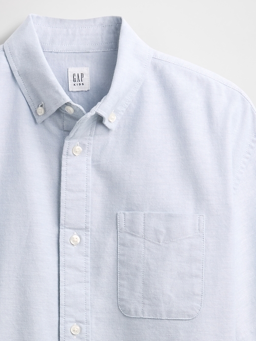 chemise oxford décontractée pour enfants