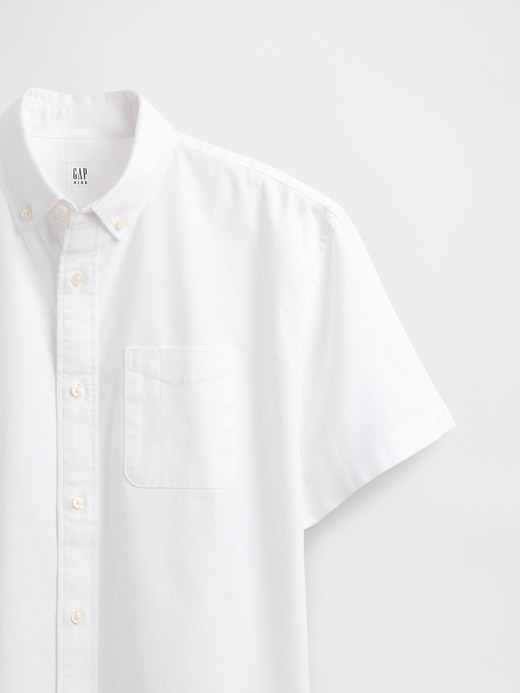 chemise oxford décontractée pour enfants