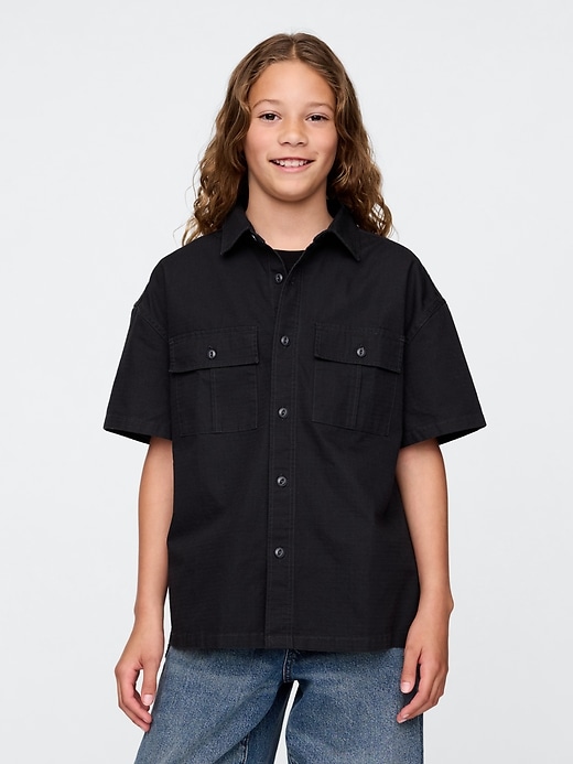 chemise utilitaire indéchirable pour enfants
