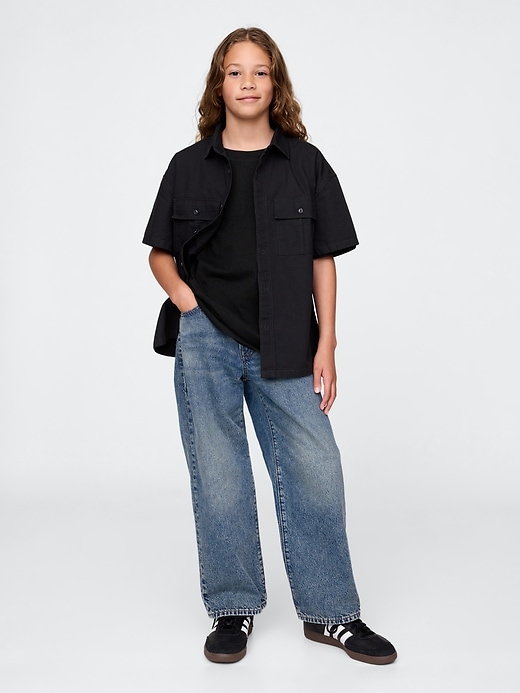 chemise utilitaire indéchirable pour enfants