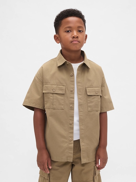 chemise utilitaire indéchirable pour enfants