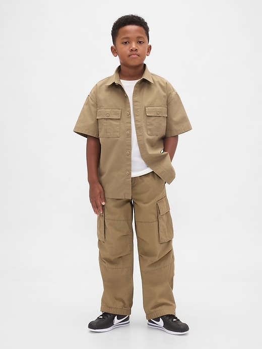 chemise utilitaire indéchirable pour enfants