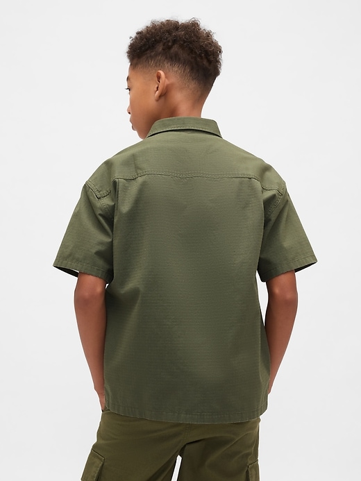 chemise utilitaire indéchirable pour enfants