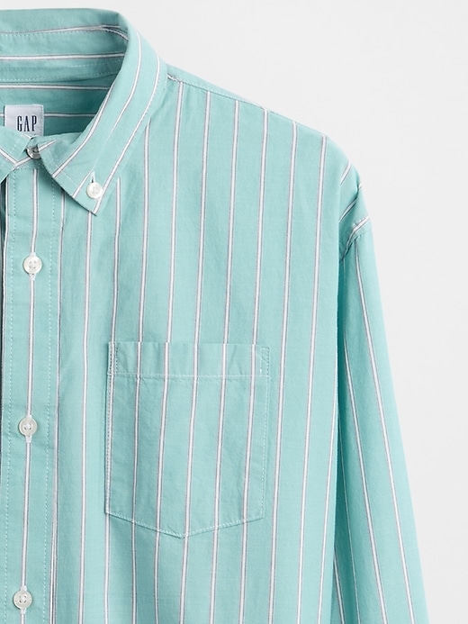 chemise décontractée en popeline de coton biologique pour enfants