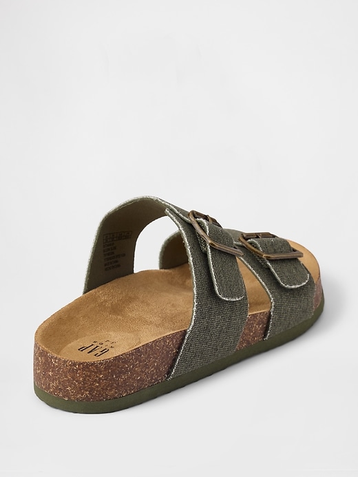 sandales en liège à boucle pour enfants