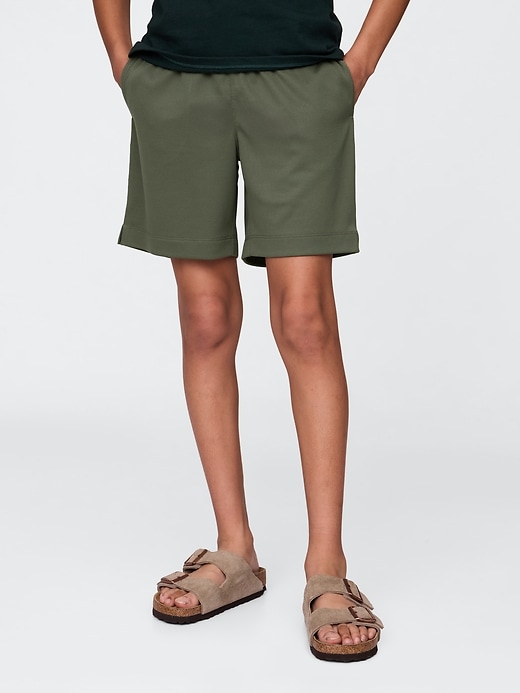 short gapfit easy en maille recyclée 6 pouces pour enfants