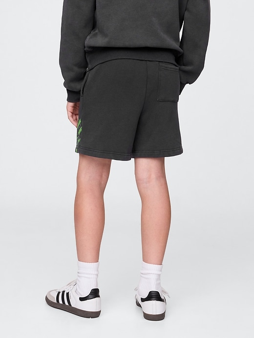 short de survêtement graphique facile pour enfants de 127 cm