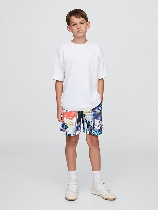 short gapfit easy en maille recyclée 6 pouces pour enfants