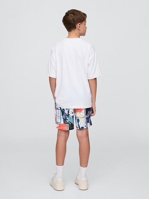 short gapfit easy en maille recyclée 6 pouces pour enfants