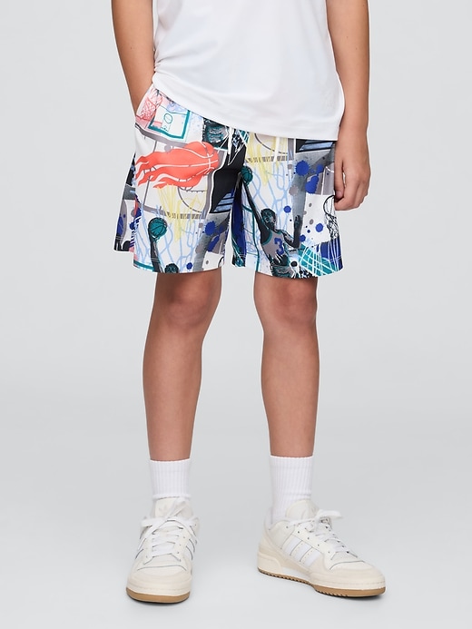 short gapfit easy en maille recyclée 6 pouces pour enfants