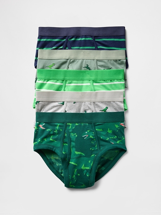 slips en coton biologique pour enfants paquet de 5