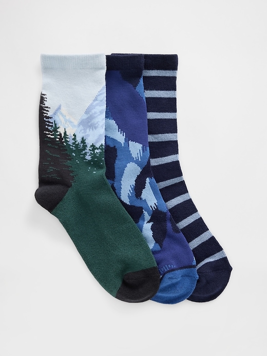 chaussettes montantes pour enfants paquet de 3