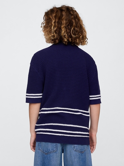 chemise décontractée au crochet pour enfants