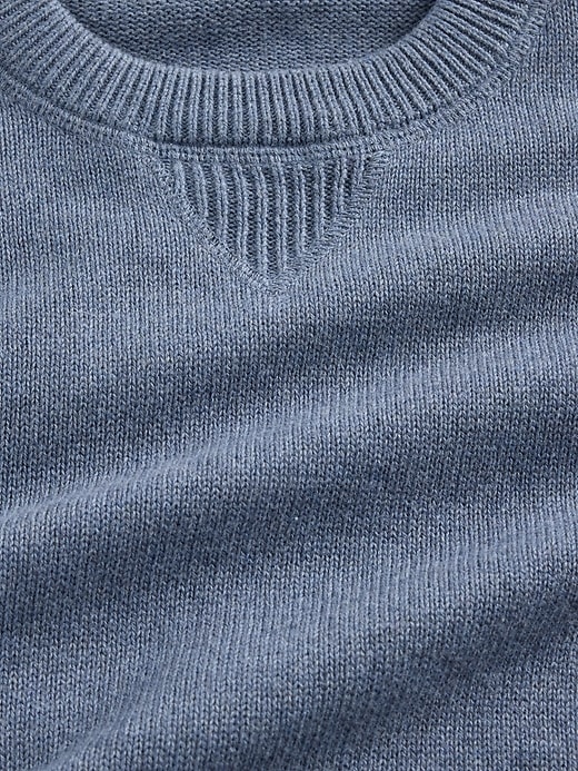 pull décontracté à col rond pour enfants