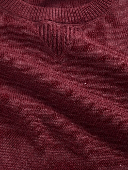 pull décontracté à col rond pour enfants