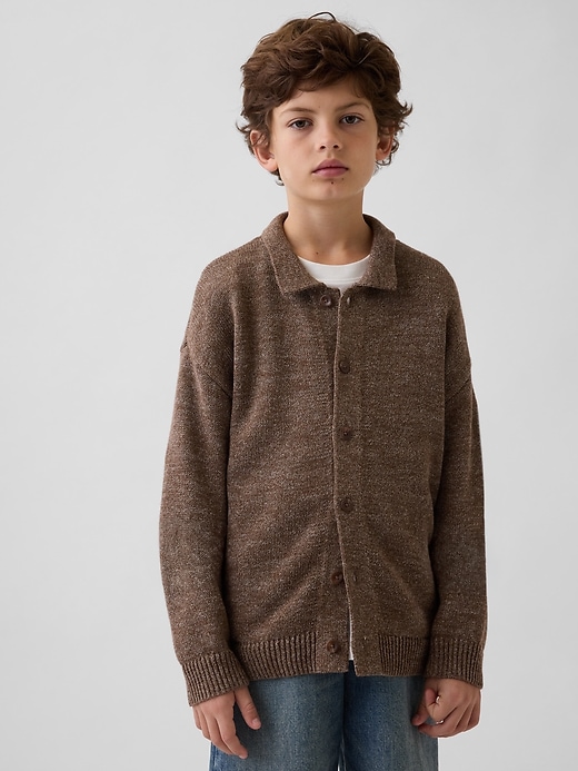 gilet polo décontracté pour enfants