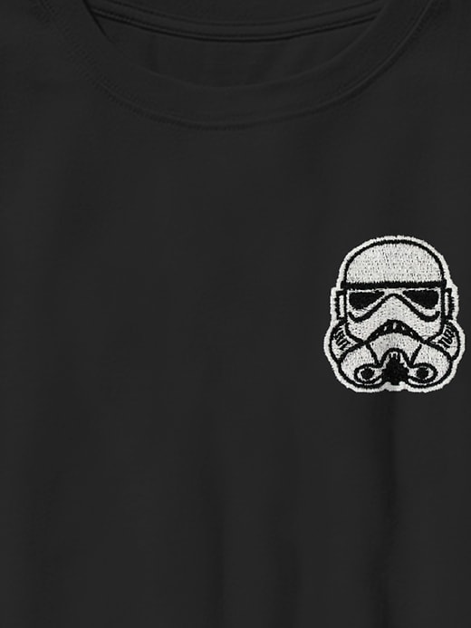 t-shirt enfant star wars brodé stormtrooper