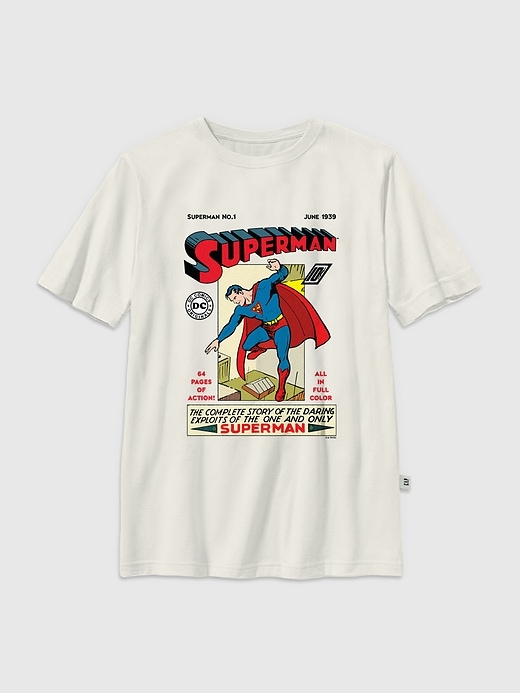 t-shirt enfant superman style bd vintage