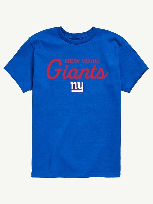 t-shirt graphique nfl pour enfants