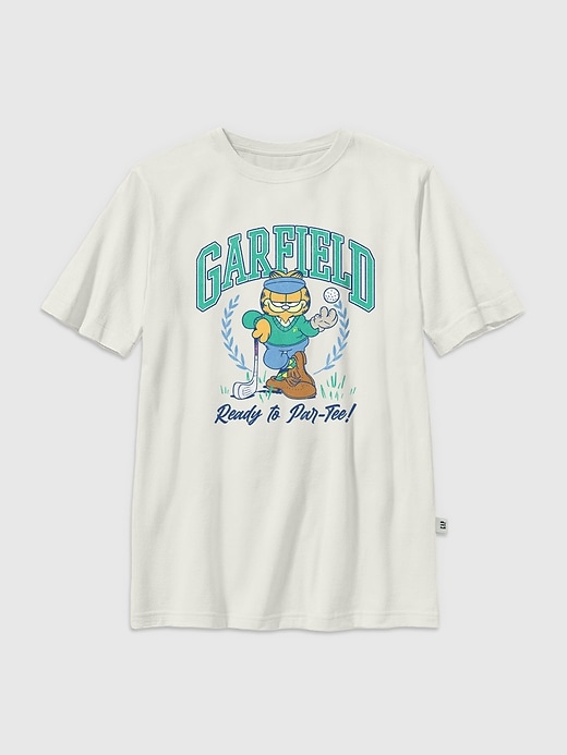 t-shirt graphique garfield golf pour enfants