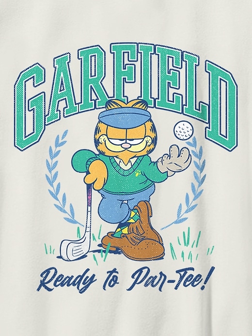 t-shirt graphique garfield golf pour enfants