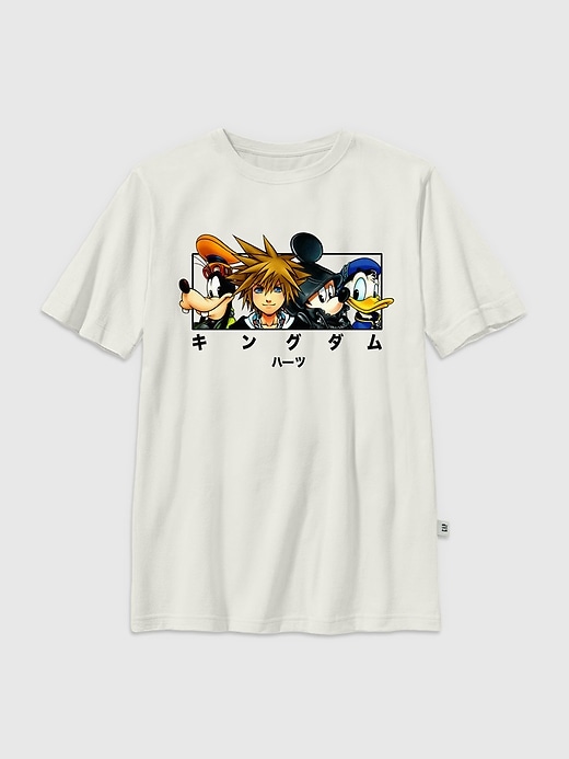 t-shirt graphique kingdom hearts pour enfants
